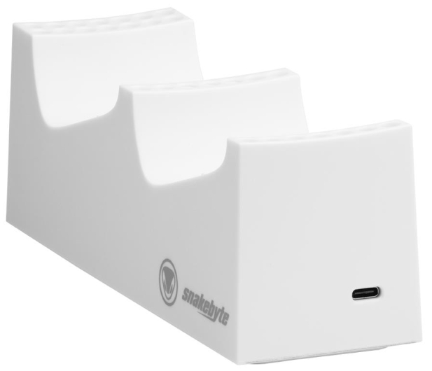 Snakebyte Podwójna łado. Twin Charge: SX kontrolerów biała - 705353 - zdjęcie 2